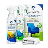 TODO LO NECESARIO PARA MANTENER LA TAPICERÍA LIMPIA - Protector Antimanchas para Textiles y Limpiador para Textiles
