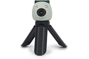 Rieibi Tripod for Fujifilm Instax Pal, Stand Mini Tripod with 1/4 Inch Screw for Fuji Instax Pal/Instax Mini EVO/70/LOMO Instant Camera, Mini Tripod with Slip Resistant Rubber - Black