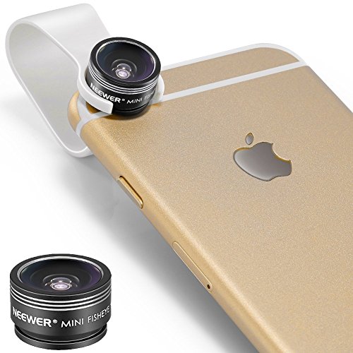 Neewer Clip su 3Â elemento 3Â Gruppo Mini obiettivo fish eye per Smartphone