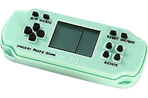 Keptfeet Handheld-Spielekonsole, tragbarer Retro- -Spieler mit eingebauten klassischen Spielen, Spielekonsole Geburtstagsfeiergeschenke für Kinder Erwachsene