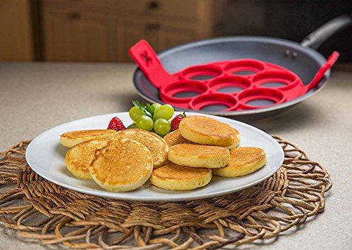 MORAN Perfekte Panicakes, Pancake Maker , Nonstick Oberfläche , Umwelt Silikon - 5