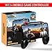 Produktbild QueenHome Wireless Android Controller, W11 + 4-in-1 Multifunktions-Game-Controller für Android-Handy H5 Kühlung Game Griff für PUBG Mobile Artefakt Game Assistant Key Griff