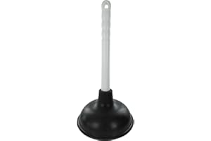Merriway BH03116 diskbänk kolv 150 mm (6 tum) Dia. med 225 mm (9 tum) plasthandtag, vit