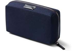 Bellroy Tech Kit (Tech Accessories Organizer Pouch, Zipper Closure, Stores Power Bank, Phone Charger, Cables & More) (Navy)