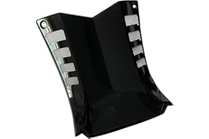 ZeNaha Nuova Copertura Centrale for Tunnel moto Compatibile con Yamaha TMAX 530 2012-2016 Tmax 530 2012 2013 2014 2015 2016 (Color : Bright Black, Size : A)
