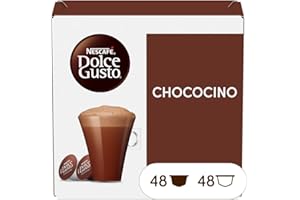 NESCAFÉ DOLCE GUSTO Nescafé Dolce Gusto Chococino - Chocolat - 96 Capsules (Pack de 6 boîtes x 16) ( Packaging may vary )