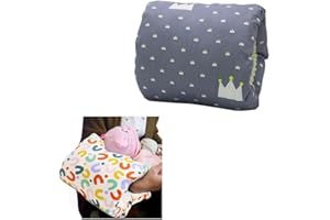 Qxiao Cozy Cradle, Cozy Cradle Arm Pillow Baby Nursing Head Support Pillow Baby Nursing Pillow Cozy Cradle Nursing Arm Pillow Baby Nursing Arm Breastfeeding Pillow Gift for Novice Mothers