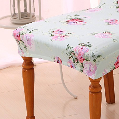 FENICAL Stuhlhussen Stuhl Abdeckungen Stretch elastischen Esszimmerstuhl Slipcovers abnehmbare Slipcover Esszimmer Stuhl Cover Protector Sitz Slipcover - 3
