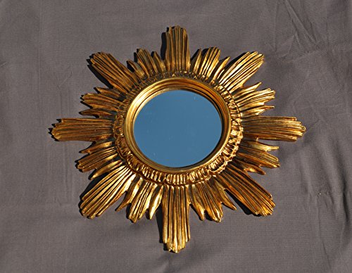 Spiegel Sonne gold Spiegel Gold Möbel Barock Fake Vintage 42 cm Durchmesser