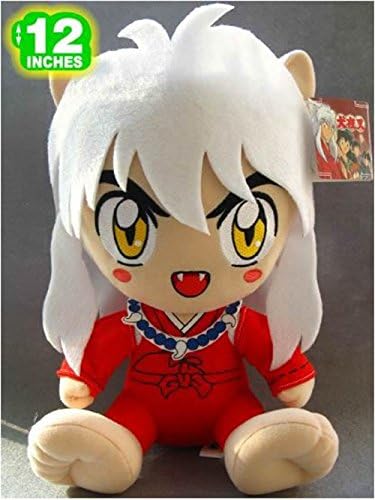 Inuyasha 12 Inch Inuyasha Plush Doll Plush Toy-sit