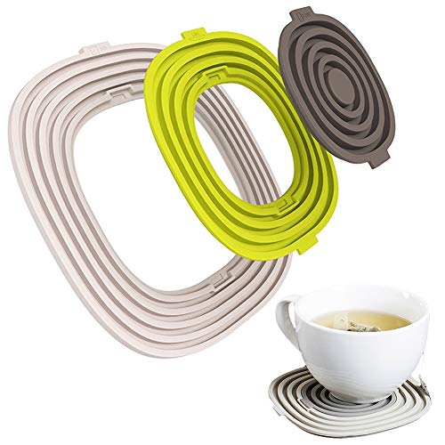 Preisvergleich Produktbild 3 in 1 Premium Silikonuntersetzer