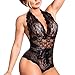 Produktbild Moserian New Damen Sexy Connected Bodysuit mit V-Ausschnitt, Teddy-Gürtel, rückenfreie Dessous