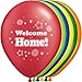 Produktbild Luftballons "Welcome Home" Ø 30 cm 10 Stück - partydiscount24®