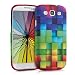 Produktbild kwmobile Samsung Galaxy S3 / S3 Neo Hülle - Handyhülle für Samsung Galaxy S3 / S3 Neo - Handy Case in Mehrfarbig Grün Blau