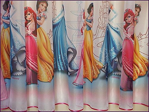 Gardinen mit universalband PRINCESS 150cmB x 150cmL Kinderzimmer Vorhang DISNEY EISONIGIN - 2