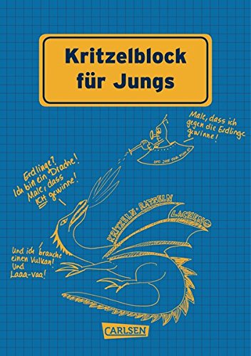 Book's Cover ofKritzelblock für Jungs