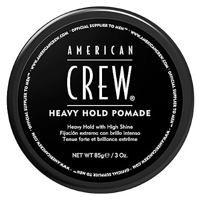 AMERICAN CREW HEAVY HOLD POMADE Cire Fixation Forte Brillance Elevée, 85ml