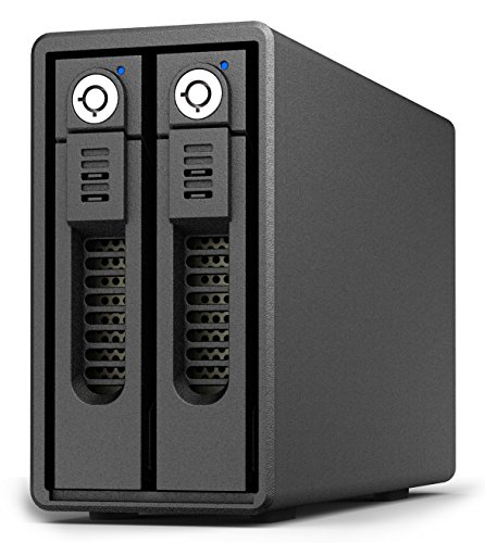 Raidon GR3660-B3 USB 3.0 RAID Subsystem für 2x 3,5″ (8,9 cm) HDD mit SATA III und UASP Unterstützung, 1x 40 mm Lüfter schwarz - 2