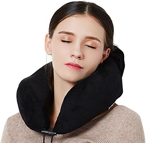 Neck pillow-Memory foam travel pillows for airplanes