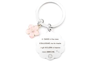 GuardiaTech Portachiavi Neo Mamma Casa Nuova Regalo per Fratello Colleghe Coppia Zia Figlia Amica Studenti