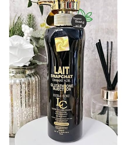 LAIT SNAPCHAT Diamant Noir Glutathione Injection Extra-Fort Body Lotion Beauty