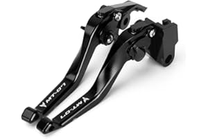 Velospeed Per YAMAHA MT-07 FZ-07 2014-2022 Moto Alluminio Shorty Freno Frizione Leve Accessori mt07 fz07 (nero)