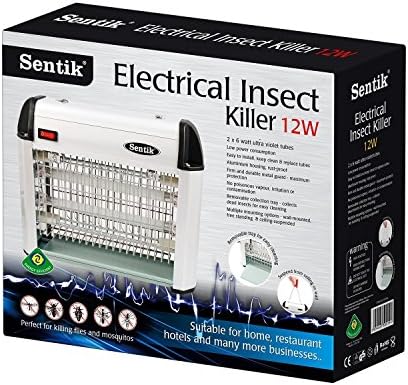 Sentik 12w Restaurant Industrial Electric Fly Insect Bug Killer Zapper UV 2 x 6w