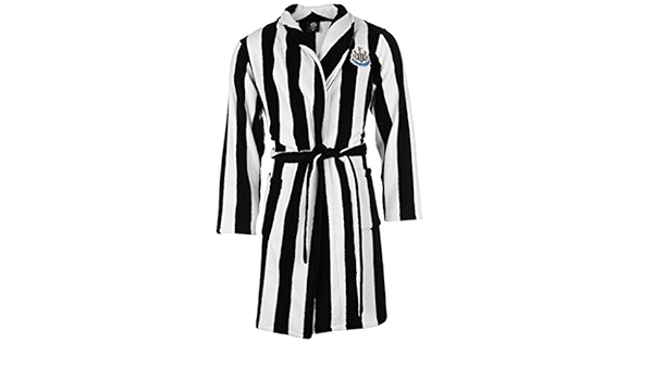 Newcastle United F C Junior Nufc Dressing Gown Uk 13 Black Amazon Co Uk Clothing