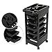 AllRight Barber Beauty Storage Drawers Trolley Salon Hairdresser Colouring Cart