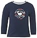 Noppies Baby Boys B Tee Jim ls whale Shirt, Blue (navy C166), 6-12 months (Manufacturer size: 80)
