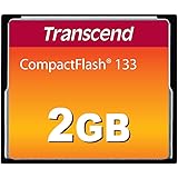 Transcend Compact Flash 133x TS2GCF133 Scheda di Memoria, 2 GB