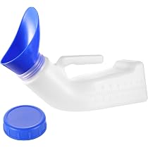 Unisex Urinal 1000 Ml – Tragbar, Mit Deckel Und Trichter – Auslaufsicher – Für Reisen, Camping & Notfälle