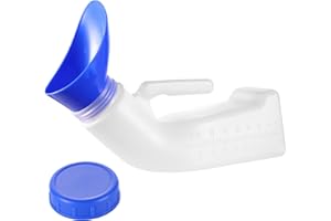 NUOOO Urinflaschen für Männer Urinella für Frauen Urinflasche Urinbeutel für Unterwegs Unisex Urinals Urine Bottle 1200ml Harnflasche für Zuhause, Auto, Camping und unterwegs