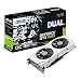 Produktbild ASUS NVIDIA GeForce GTX1060 Dual O3G Grafikkarte (3GB DDR5, PCIe 3.0, HDMI, DisplayPort, DVI)