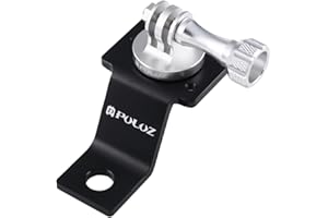 PULUZ Support Go Pro pour Moto, Support de Guidon avec Vis pour GoPro Hero12 Black Hero11 10 9 8 7 6 5, pour Insta360 Ace/Ace Pro, pour DJI Osmo Action 4