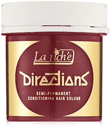 LaRiche Directions Unisex Semi Permanent Haarfarbe Pillarbox, red, 1er Pack (1 x 89 ml)