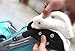 Zicac New Winter Outdoor Warm Thick Velboa Lined Waterpoof Washable Fingerless Fleece Gloves Hand Muff Warmer for Most Baby Infant Toddler Single Handle Pushchair Pram Stroller Buggy (Black)