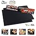 Produktbild Uten Set aus 2 BBQ Grill Matten, 40x33 cm Grillmatte Backen Matte, Antihaft und wiederverwendbar PFOA-frei