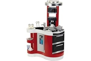Theo Klein-7100 Miele Cocina Wave Sweety Con Numerosos Accesorios, Cocina Para Niños, Juguete, Multicolor (7100)