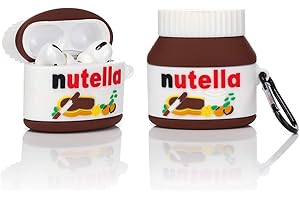 YIGEYI Silikonowe etui Kompatybilne z Airpods Pro Funny Cute 3D Cartoon Cover [Seria Puszek na Napoje] (Sos Czekoladowy)