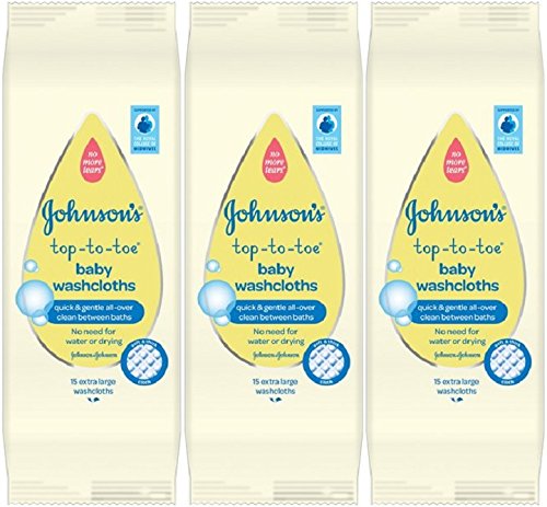 johnson's washcloths