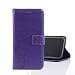 Produktbild Huawei P10 Plus Hülle, Huawei P10 Plus Schutzhülle, Alfort Carving Lederhülle Fashion Design Premium PU Leder Hohe Qualität Tasche Case Cover Kasten Abdeckung Wallet für Huawei P10 Plus 5.5" Smartphone Funktion Standfunktion Unterstützte Telefone und Magnetverschluss mit Schmetterling ( Dunkles Violet )