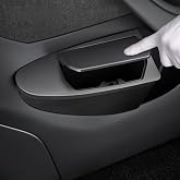 Tesla Model Y Juniper Uyumlu &Ouml;n Kapı İ&ccedil;i Kapaklı Organizer | Gizli &Ccedil;&ouml;p Kovası, D&uuml;zenleyici B&ouml;lmeli, Kolay Erişim, İ&ccedil; Aksesuar