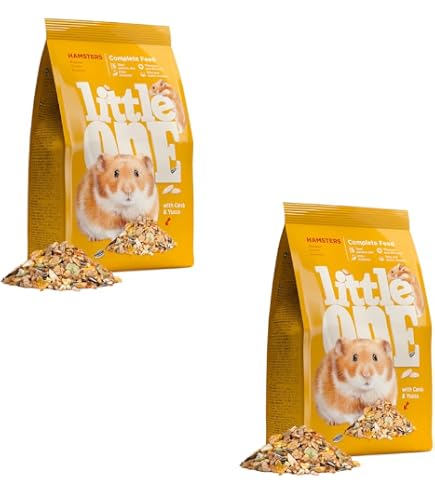 Little One Alleinfutter Für Hamster - 5er Pack (5 X 400 G), Ausgewogene Mischung Mit Getreide, Nüssen & Gemüse
