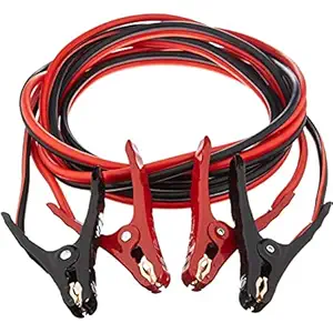 SRI Ganesh Enterprises Jumper Cable for Car Battery, 6 Gauge, 16 Foot