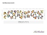 I-love-Wandtattoo WAS-10205 Kinderzimmer Wandtattoo Set „Buntes Alphabet“ 26 Buchstaben zum Kleben Wandsticker Wandaufkleber Sticker Wanddeko - 2