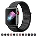 Produktbild HILIMNY Für Apple Watch Armband 42MM, Ersatz für iwatch Armband Series 3, Series 2, Series 1 (Schwarz, 42MM)