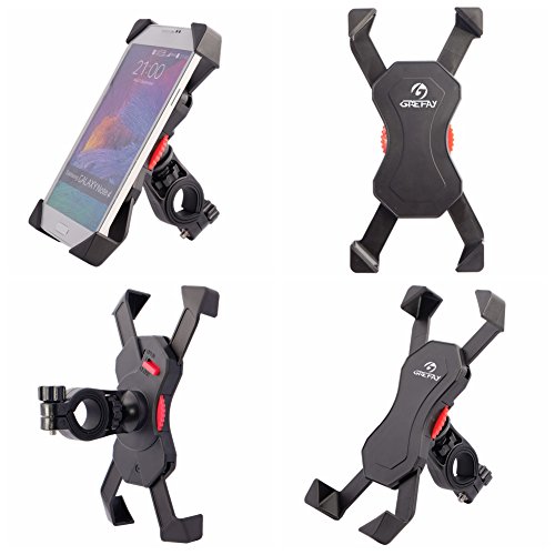 Anti-Shake Fahrradhalterung Motorrad Handy-Halter Universal Radsport VerhÃ¼tung Von AbstÃ¼rzen Fahrrad-Lenker Handyhalter Wiege Klammer Mit 360 Drehen FÃ¼r 3,5-6,5 Zoll Smartphone GPS Andere GerÃ¤te