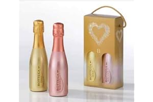 Bottega Gift Set Glamour Birillo - Gold Prosecco DOC 200ml & Rose Gold 200ml