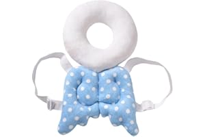 LICHENGTAI Coussin de Protection pour Tête de Bébé, Doux Respirant Réglable Protection de Tête de Bébé, Protection Du Dos de Bébé pour Marcher en Rampant, Convient pour Les Enfants de 4 à 36 Mois